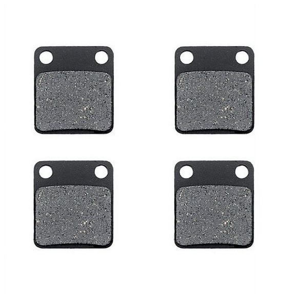 KMG Front Brake Pads Compatible with 2000-2004 Yamaha YFM 400 Big Bear 4WD Real Tree - Non-Metallic Organic NAO Brake Pads Set