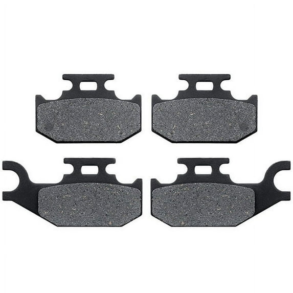 KMG Front Brake Pads Compatible with 2004-2008 John Deere Buck 500 650 EX EXT - Non-Metallic Organic NAO Brake Pads Set
