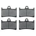 thumbnail image 1 of KMG Front Brake Pads Compatible with 2006-2009 Yamaha YZF R6S (298mm rotor) - Non-Metallic Organic NAO Brake Pads Set, 1 of 4