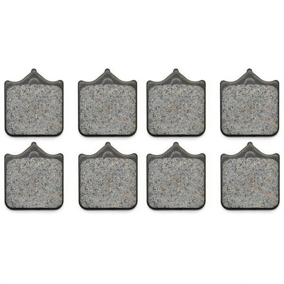 KMG Front Brake Pads Compatible with 2007-2008 KTM 950 Supermoto R - Non-Metallic Organic NAO Brake Pads Set