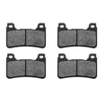 thumbnail image 1 of KMG Front Brake Pads Compatible with 2011 Honda CB 1000 R - Non-Metallic Organic NAO Brake Pads Set, 1 of 4