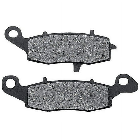 KMG Front Left Brake Pads Compatible with 2009-2011 Kawasaki VN 1700 Vulcan Nomad - Non-Metallic Organic NAO Brake Pads Set