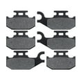 thumbnail image 1 of KMG Front + Rear Brake Pads Compatible with 2001-2005 Bombardier Traxter Autoshift - Non-Metallic Organic NAO Brake Pads Set, 1 of 4