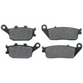 thumbnail image 1 of KMG Front + Rear Brake Pads Compatible with 2003-2007 Honda VTX 1300 S Retro - Non-Metallic Organic NAO Brake Pads Set, 1 of 4