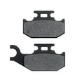 thumbnail image 1 of KMG Front Right Brake Pads Compatible with 2002 Bombardier Quest 650 XT 4X4 - Non-Metallic Organic NAO Brake Pads Set, 1 of 4