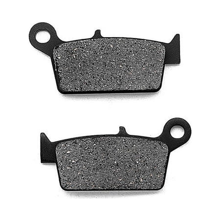 KMG Rear Brake Pads Compatible with 2001-2008 Gas Gas MX 125 250 - Non-Metallic Organic NAO Brake Pads Set