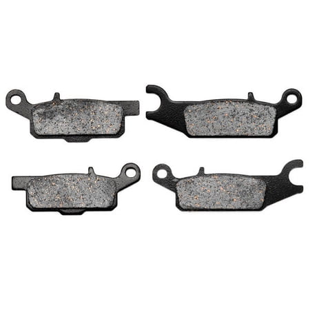 KMG Rear Brake Pads Compatible with 2007-2009 Yamaha YFM 700 Ducks Unlimited - Non-Metallic Organic NAO Brake Pads Set