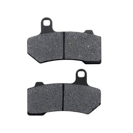KMG Rear Brake Pads Compatible with 2007 Harley VRSCAW V-Rod - Non-Metallic Organic NAO Brake Pads Set
