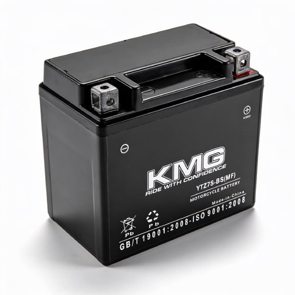 KMG YTZ7S Sealed Maintenance Free 12V Battery High Performance SMF OEM Replacement Powersport Motorcycle ATV Scooter Snowmobile Watercraft