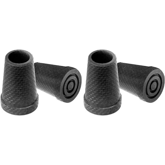 KMINA Non Slip Cane Tips 5/8 inch - Pack of 4 PVC Replacement Tips for ...