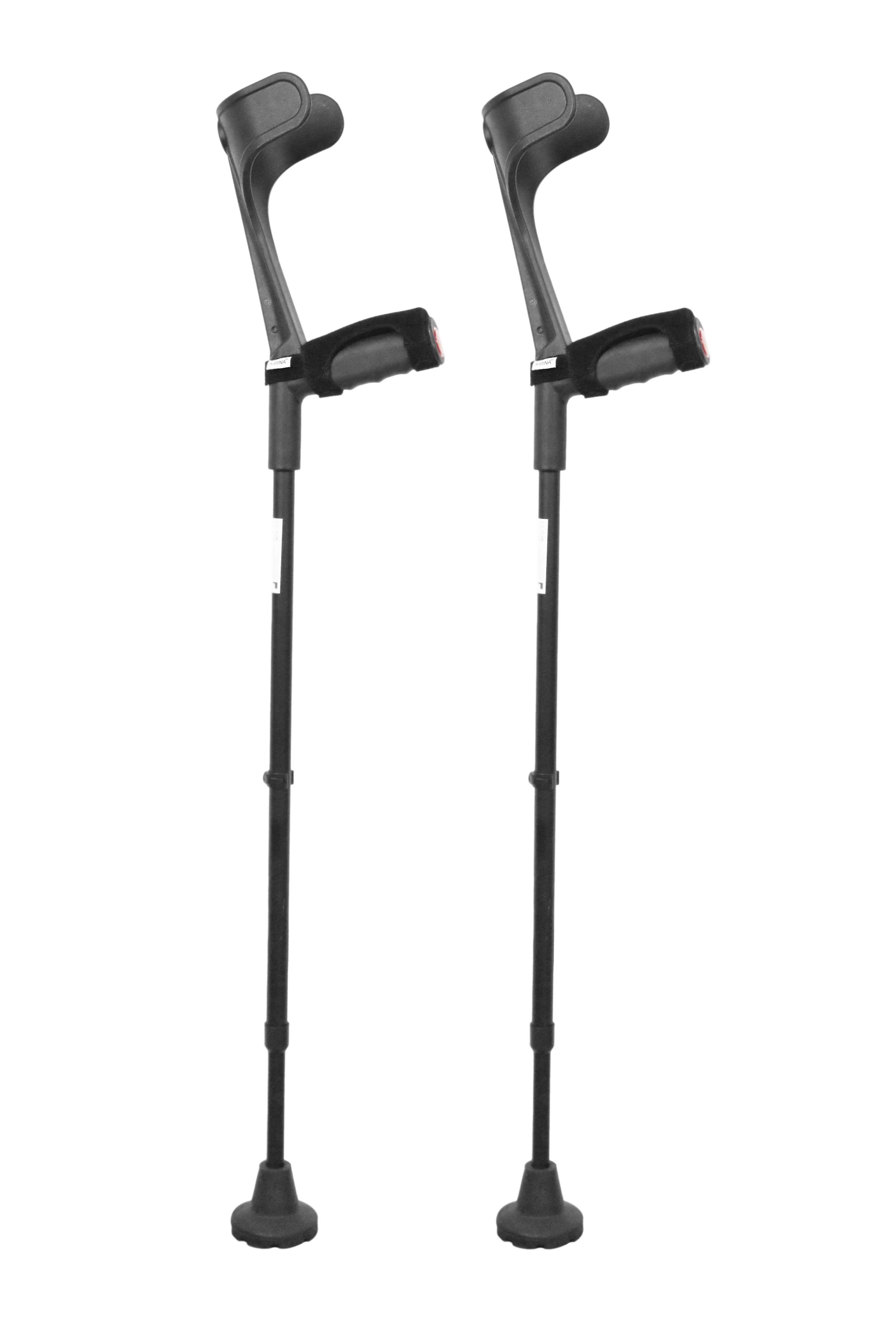 Drive Medical Walking Crutches with Underarm Pad and Handgrip, Tall