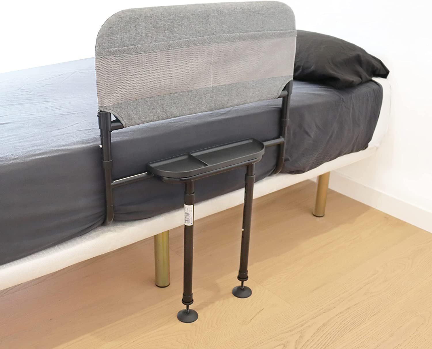 KMINA - Heavy Duty Bed Rails for Elderly Adults Safety (Up to 320 lbs), Adjustable Bed Rails Seniors