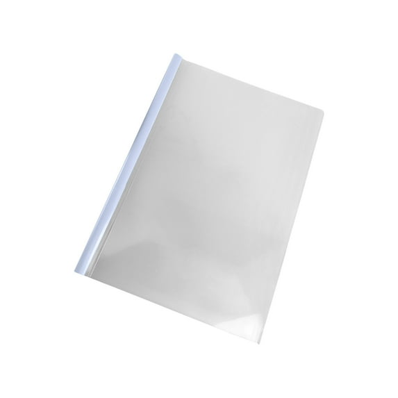 KMMYS 10pcs A4 Plastic File Folder - Teardrop Shape Transparent Document Folder, Plastic Document Case for Exam Papers, File Organizer with Clasp, Durable and Portable Folder Set