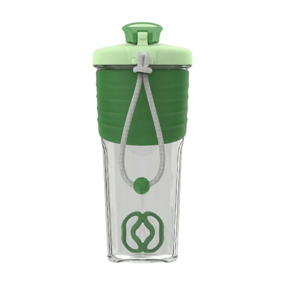 KMMYS 24oz Protein Mixing Bottle with Mixing Ball, BPA-Free Plastic Shaker Cup for Whey Protein, Pre-Exercise Shakes, Portable and Leak-Proof Tritan Bottle