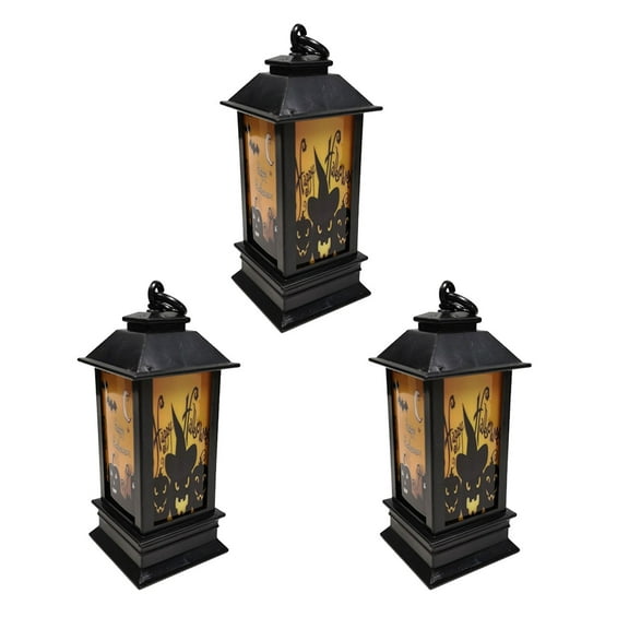 KMMYS 3Pcs Halloween LED Lighted Night Light Decorative Props, Glowing Night Lights, Halloween Decorations, Festive Home Decor, Perfect for Halloween Celebration, Decorative Gifts