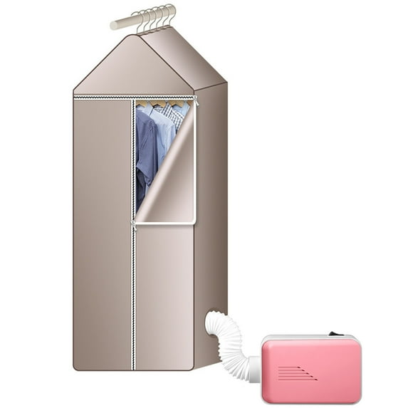 KMMYS 600W Multi-Functional Portable Dryer, Compact Laundry and Shoe Dryer for Family, Apartments, and Hotels, Quick-Drying with 360° Thermostat and ABS Durable Material
