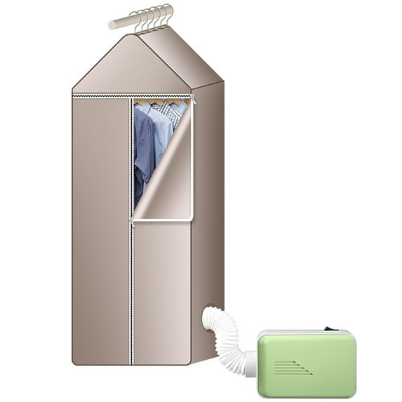 KMMYS 600W Multi-Functional Portable Dryer, Compact Laundry and Shoe Dryer for Family, Apartments, and Hotels, Quick-Drying with 360° Thermostat and ABS Durable Material