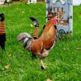 thumbnail image 1 of KMMYS Acrylic Outdoor Scene Yard Art Simulated Chicken Decoration, Double Sided Ground Insert Board, Courtyard and Garden Decor, Unique Home Decoration, Lifelike Animal Design, 1 of 8