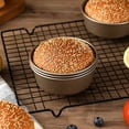 thumbnail image 1 of KMMYS Burger Mini Hot Dog Bread Baking Tray, Non-Stick Stainless Steel Mold for Perfect Shaping, Heat Resistant, Easy to Clean, Ideal for Homemade Buns and Cakes, Kitchen Baking Tools, 1 of 7