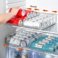thumbnail image 1 of KMMYS Drinks Fridge Storage Box, Beverage Organizer, Expandable Shelf, Multifunctional Storage, Ideal for Beer and Cola, Home Kitchen Organizer, Durable Plastic Construction, Space-Saving Design, 1 of 7