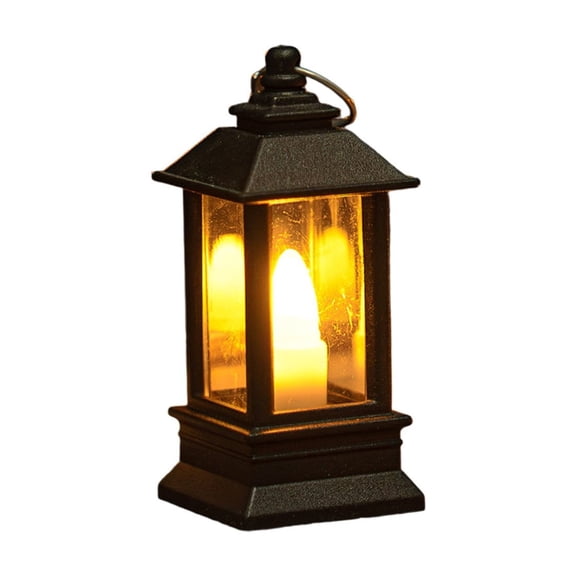 KMMYS Electronic Candle Ambient Light, Mini Oil Lamp, LED Night Light, Holiday Decoration, Safe Flickering Flame Effect, Indoor Warm Lighting
