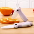 thumbnail image 1 of KMMYS Foldable Ceramic Knife with Handle, Easy Storage and Safe Cutting, Ideal for Peeling and Slicing Vegetables, Compact and Convenient, Ergonomic Handle, Long Lasting, Easy to Clean, 2 Pack, 1 of 6