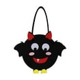thumbnail image 1 of KMMYS Funny Bats Ghost Candy Gift Packaging, Halloween Treat Bag, Multi-functional Gift Wrapping, Reusable Non-woven Fabric, Ideal for Halloween Parties and Trick-or-Treating, 1 of 5