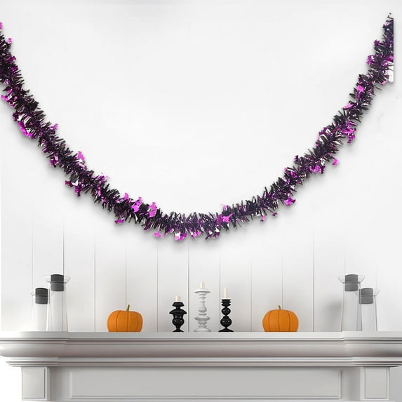 KMMYS Halloween Decoration Color Strips, Pumpkin Skull Wool Strips, Festive Party Decor, Thanksgiving Hanging Bats, Indoor Outdoor Decoration, Beautiful Pendant for Home and Events