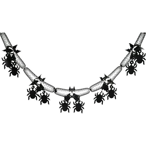 KMMYS Halloween Honeycomb Pull Flag Spider Bats Hanging Decoration, Ghost Festival Home Decoration, Perfect for Party Decor, Memorable Family Gatherings, Celebration Essentials