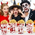 thumbnail image 1 of KMMYS Halloween Popcorn Paper Box, Haunted Theme, Party Decoration Supplies, Treat Containers for Snacks and Candy, Festive Gathering Essentials, Fun Design for Celebrations, 1 of 5