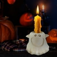 thumbnail image 1 of KMMYS Halloween Pumpkin Candle Candelabra, Decorative Candle Holder, Home Tea Light Centerpiece, Unique Holiday Decor Gift, Festive Party Ambiance, 1 of 5