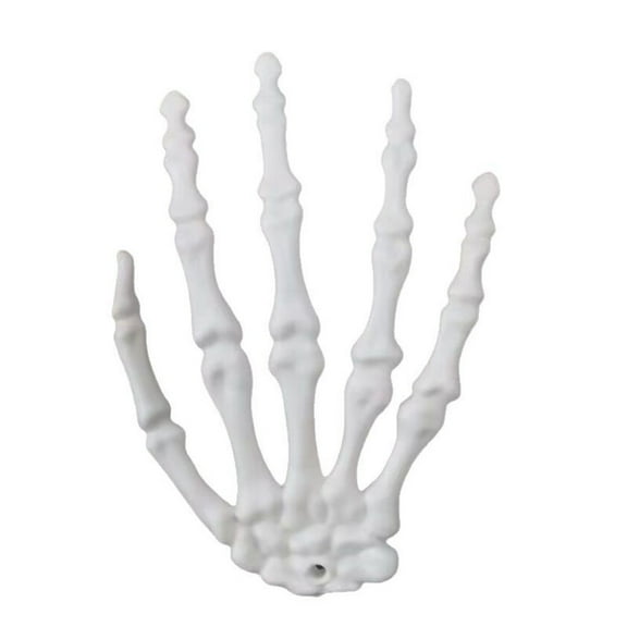 KMMYS Halloween Skeleton Hand Decor Realistic Life-Size Broken Limb Plastic Skeleton Hand Halloween Theme Party Decoration Prop Haunted House Display Prop Durable Plastic Halloween Table Decor