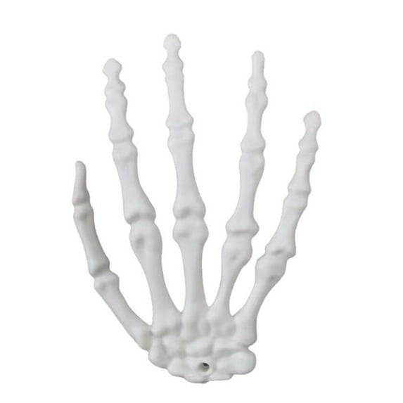 KMMYS Halloween Skeleton Hand Decor Realistic Life-Size Broken Limb Plastic Skeleton Hand Halloween Theme Party Decoration Prop Haunted House Display Prop Durable Plastic Halloween Table Decor