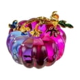 thumbnail image 1 of KMMYS Hand Blown Glass Pumpkin Figurine, Decorative Crystal Pumpkin, Halloween Thanksgiving Ornament, Exquisite Home Decor Accent, Unique Gift Idea, Festive Decor, 1 of 6