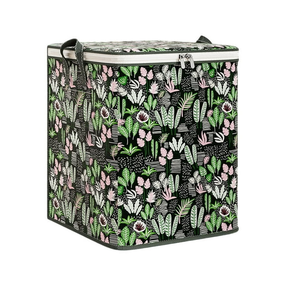 KMMYS Heavy Duty Extra Large Storage Bags with Reinforced Handles, Double Zippered Clothes Tote Bag for Moving, Travel, Waterproof, Collapsible, for Clothing, Bedding, and Christmas Storage