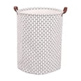 thumbnail image 1 of KMMYS Large Capacity Laundry Basket, Fabric Cotton and Linen Storage for Clothes, Toys, Shoes, Hats, Waterproof Home Organizer, Versatile Canvas Storage Bin for Nurseries, Bathrooms, Living Rooms, 1 of 6