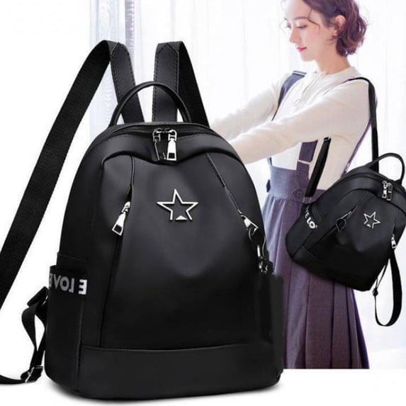 KMMYS Lightweight Backpack, Water-Repellent Anti-Theft Travel Backpack, Convertible Women’s Casual Backpack, Large Capacity Polyester Backpack for Outdoor, Work, and Travel
