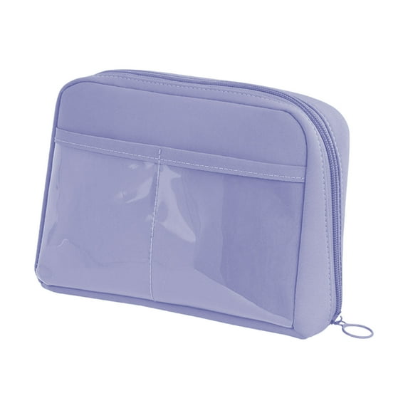 KMMYS Multifunctional 12-Layer Pencil Case, Large Capacity Polyester Storage Organizer, Zippered Case for Pens, Cosmetics, and Small Items, Desk & Travel Accessories Bag