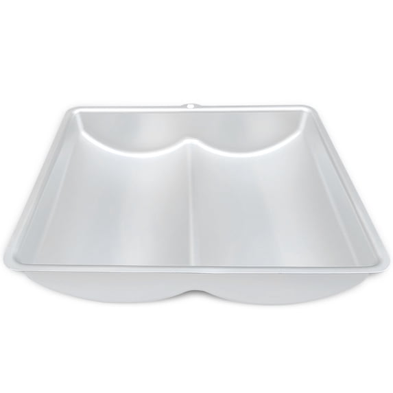 KMMYS Non-Stick Book Cake Baking Pan, Metal Alloy Mold for Even Heat Distribution, 10.55x9.37x2.17in, Easy Release & Cleaning, Durable & Safe Baking Tool