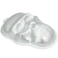 thumbnail image 1 of KMMYS Skeleton Cake Baking Pan, Silver Mould, Durable Alloy, Even Heat Distribution, Easy to Clean, Baking Supplies for Cake, Muffin, and Pastry, Ideal for Kitchen, Baking Tools & Gifts, 1 of 6