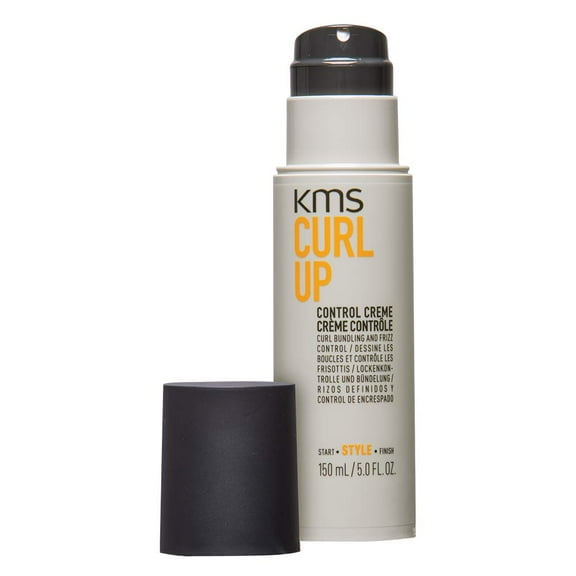 KMS CURLUP Control Crme Curl Bundling & Frizz Control, Glossy, Bouncy, Radiant & Smooth, 5 oz