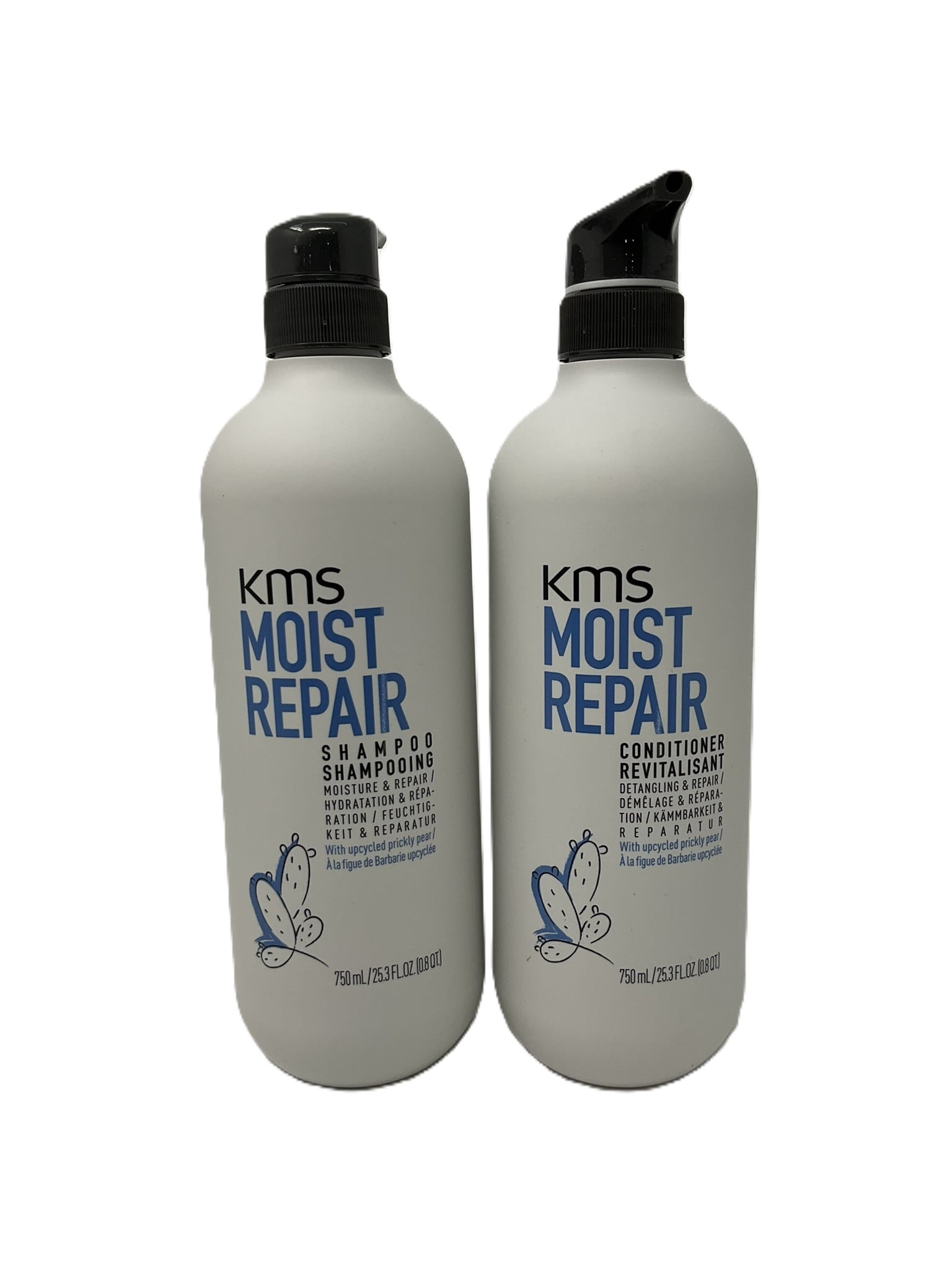 KMS California Moist Repair Shampoo and Conditioner Duo, 25.3 oz