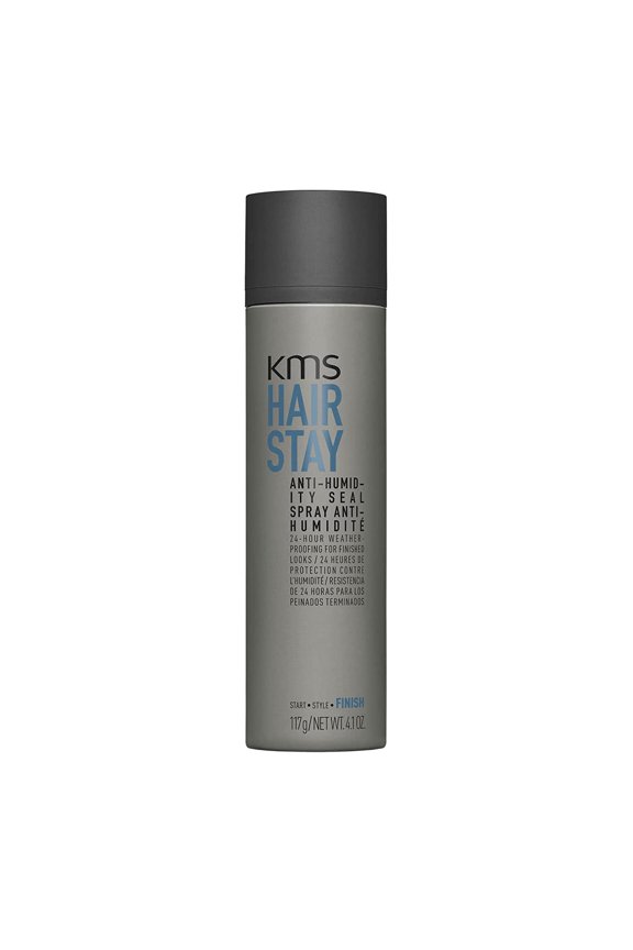 KMS HAIRSTAY Anti-Humidity Seal Spray - Weightless, Natural Shine, Flexible Shield, Unisex, 4.1 oz