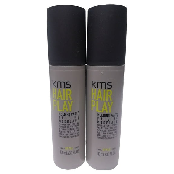 KMS Hair Play Molding Paste 3.3 oz. Pack of 2