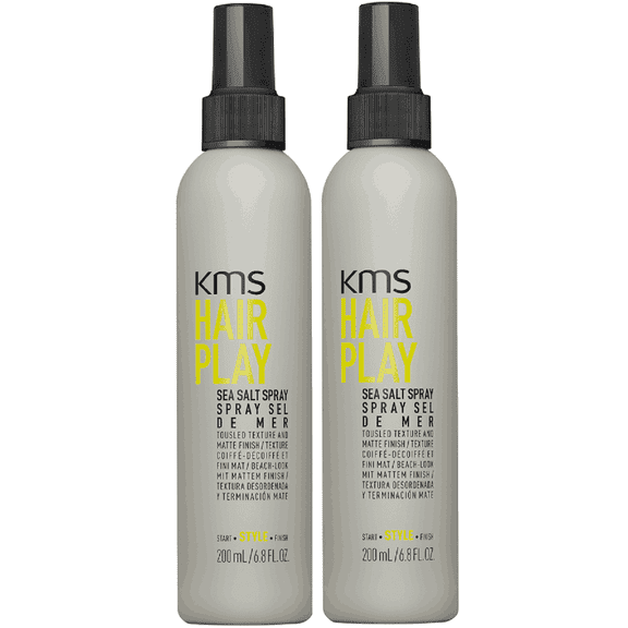 KMS Hair Play Sea Salt Spr. 6.8 Ounce Pack Of 2