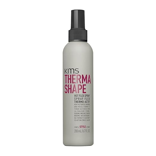 KMS THERMASHAPE Hot Flex Heat Styling Spray, 6.7 oz