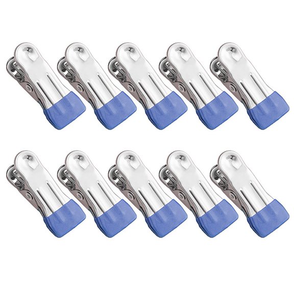 KMSS 20pcs Clothes Pins for Hanging Clothes Stainless Steel Strong Clips for Clothes, Crafts, Kitchen Clips Sock, Utility Clips Drying Pegs for Outdoor Clothesline Clips
