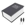 thumbnail image 1 of KMSS Book Safe Box with Combination Lock Safe Secret Hidden Metal Lock Box Money Hiding Box, Collection Box for Home Office, 1 of 8