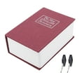 thumbnail image 1 of KMSS Book Safe Box with Lock Dictionary Diversion Safe Secret Hidden Box Portable Safe Box for Money Cash Jewelry, 1 of 8