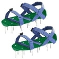 thumbnail image 1 of KMSS Lawn Aerator Shoes with Hook And Loop Strap Adjustable Spikes Shoes Soil Yard Aerator Lawn Care Tool for Patio Garden, 1 of 8